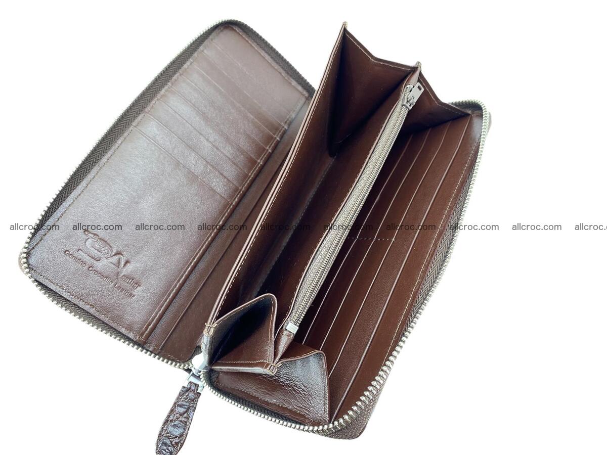 Crocodile skin wallet with zip 1994 Foto 5