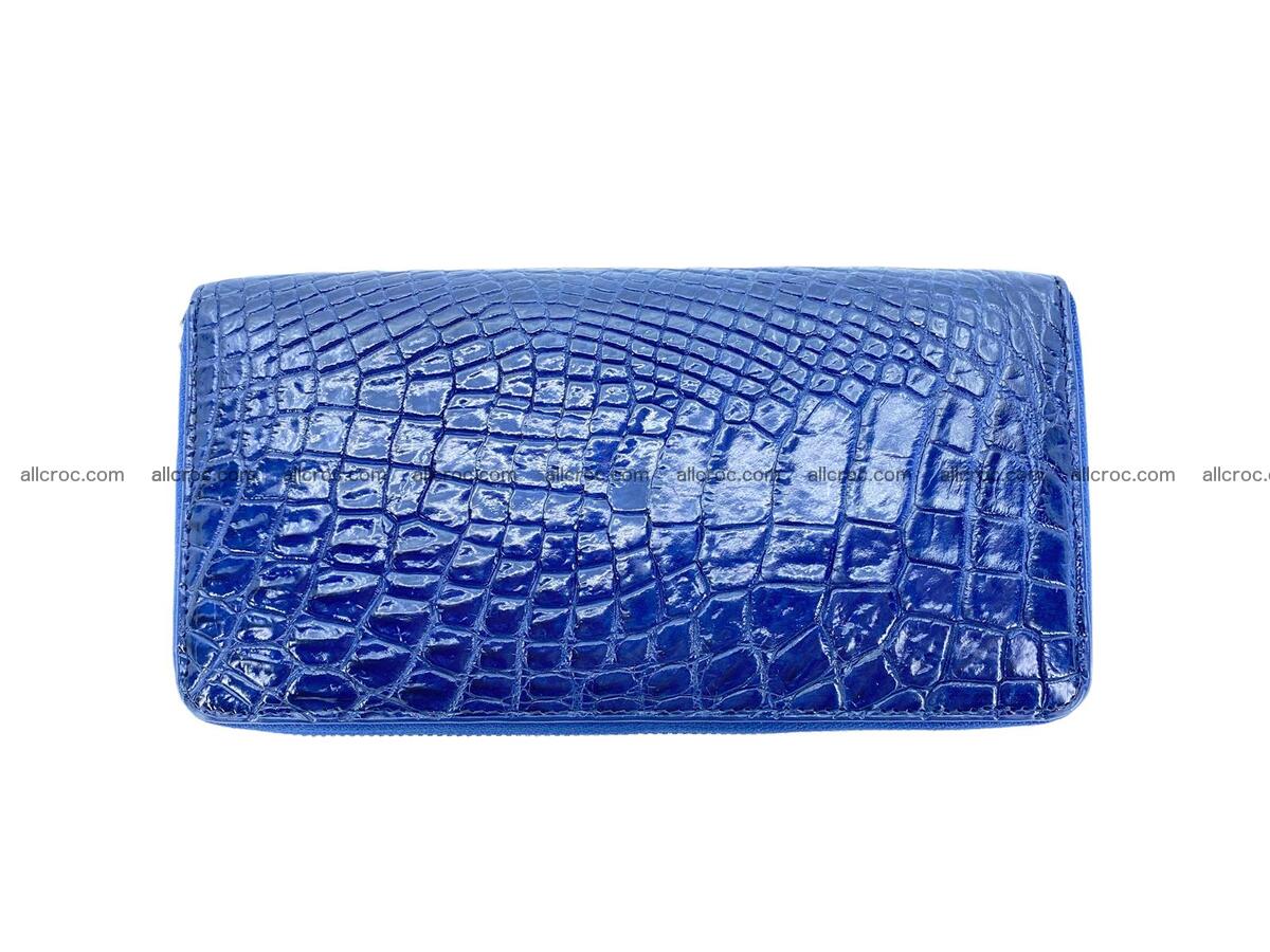 Handcrafted crocodile skin wallet 2054 Foto 3