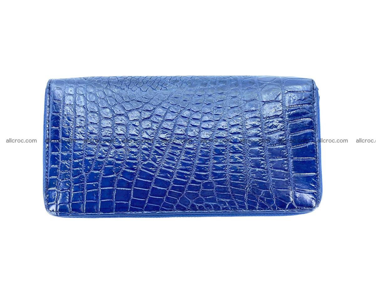 Handcrafted crocodile skin wallet 2054 Foto 2
