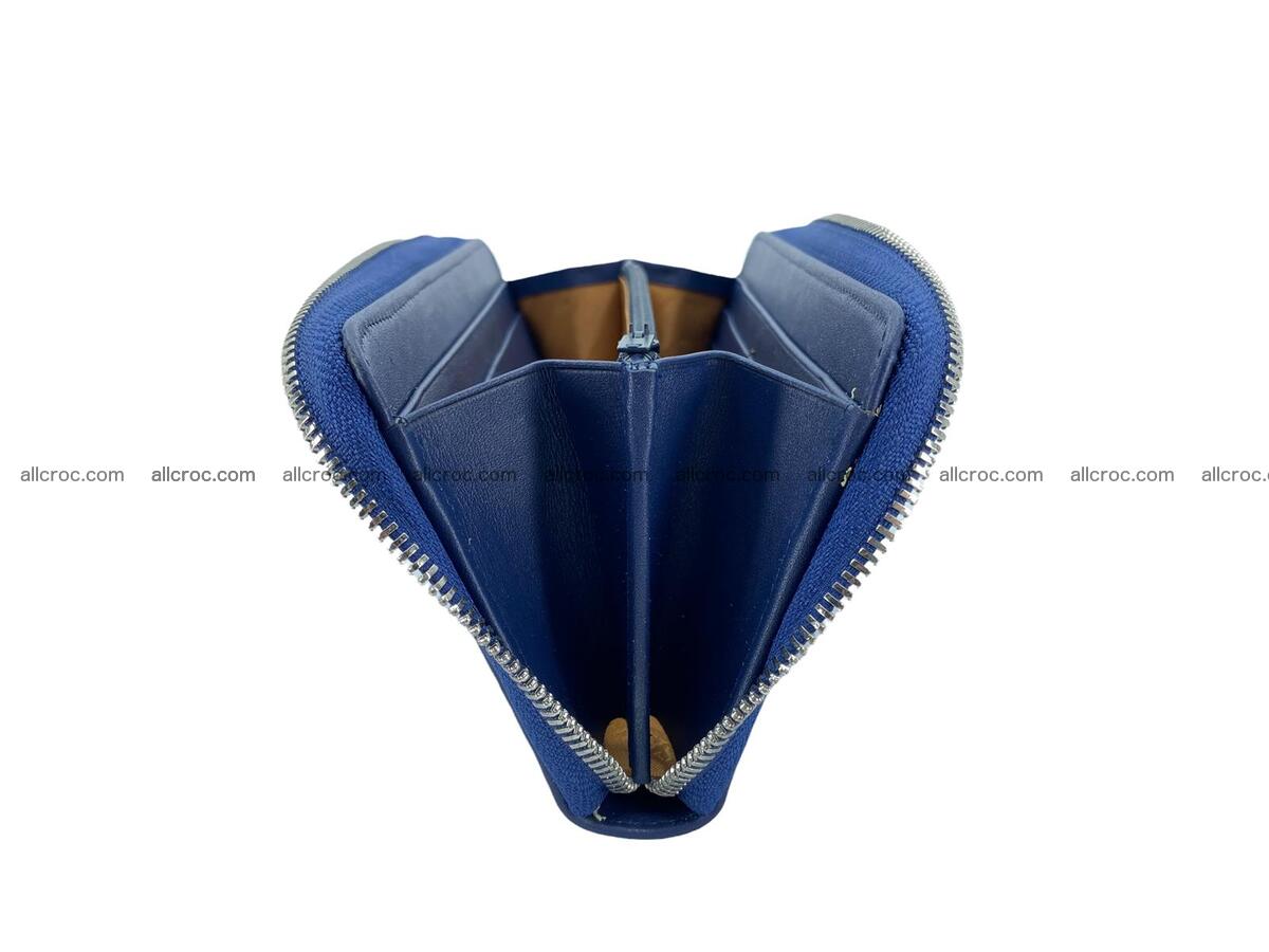 Handcrafted crocodile skin wallet 2054 Foto 7