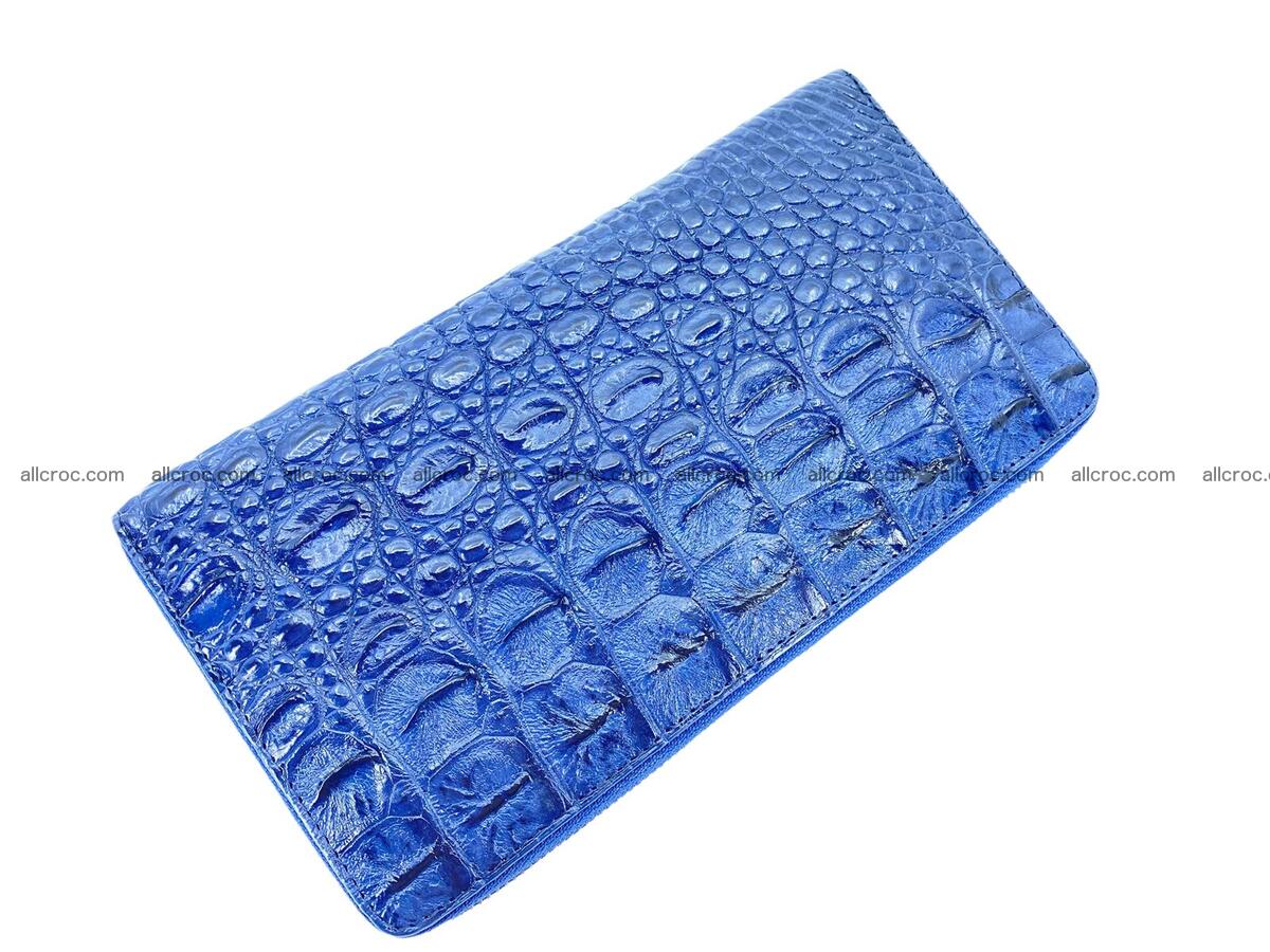 Zip crocodile skin wallet 2042 Foto 0