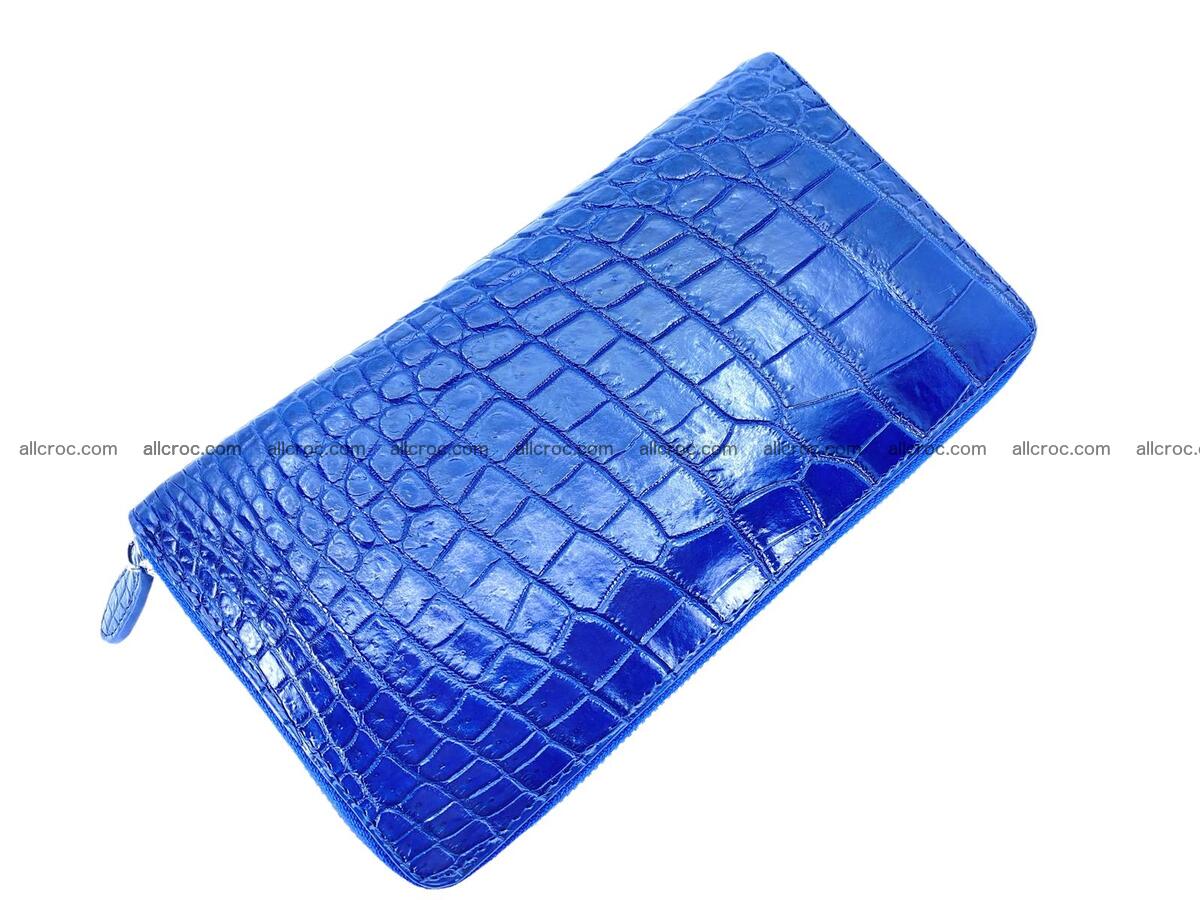 Zip crocodile skin wallet 2042 Foto 1