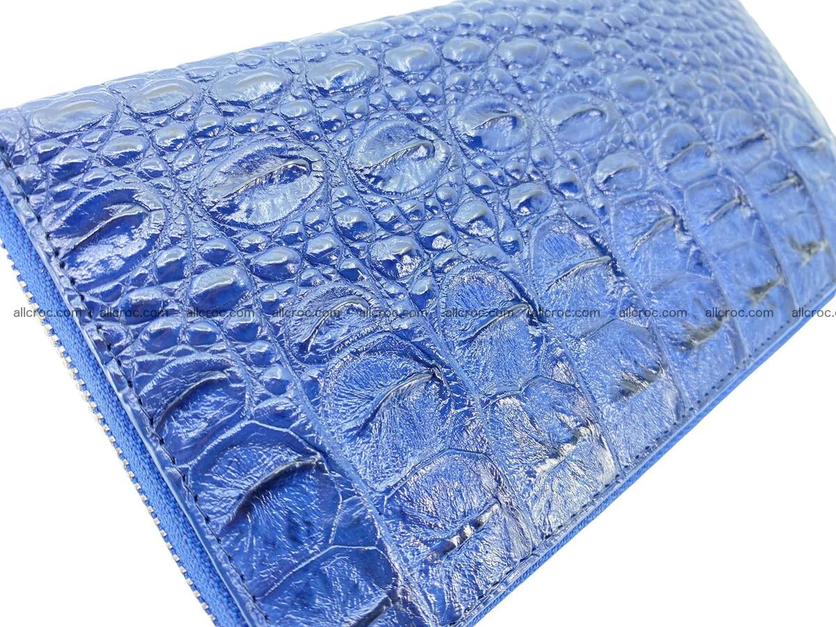 Zip crocodile skin wallet 2042 Foto 6