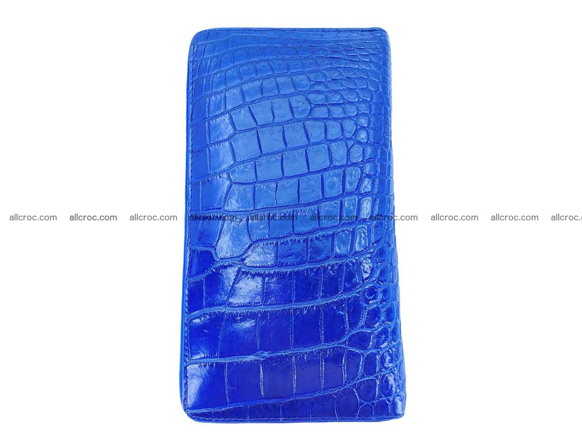 Zip crocodile skin wallet 2042 Foto 5