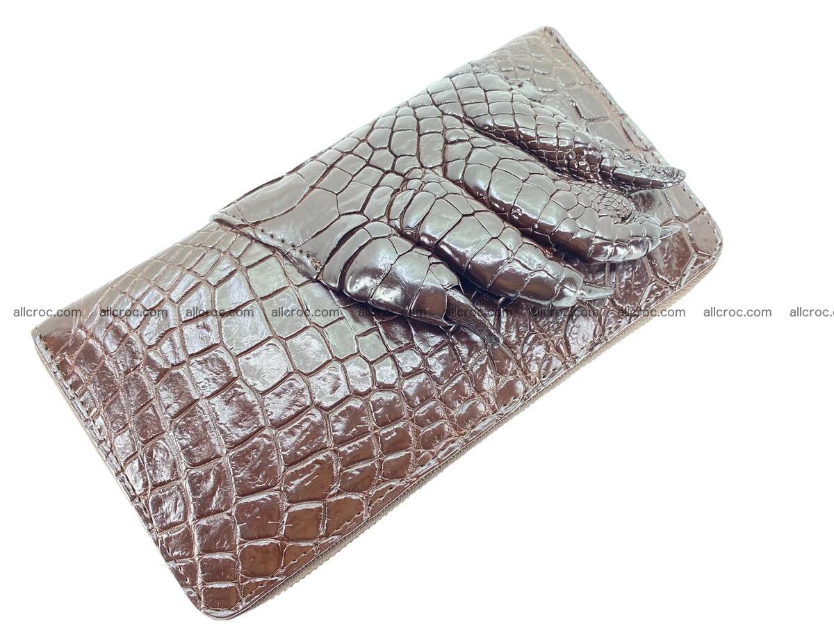 Zip crocodile skin wallet 2039 Foto 0