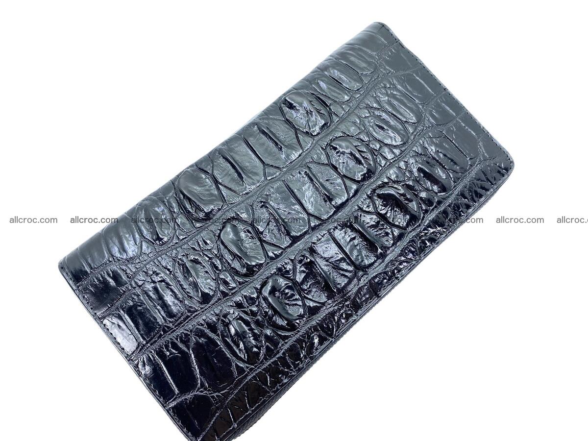 Zip crocodile skin wallet 2045 Foto 1