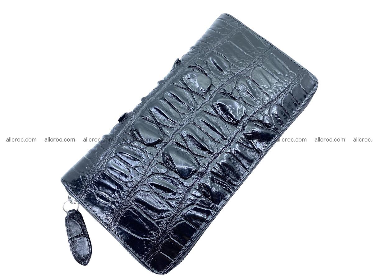 Zip crocodile skin wallet 2045 Foto 0