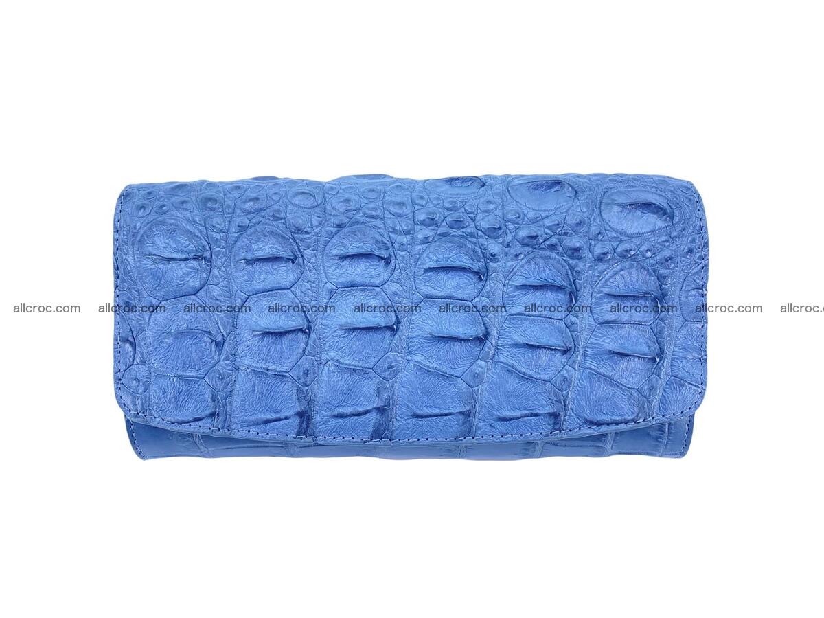 Women crocodile skin long wallet 2158 Foto 2