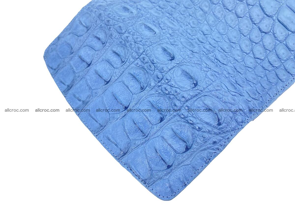 Women crocodile skin long wallet 2158 Foto 8