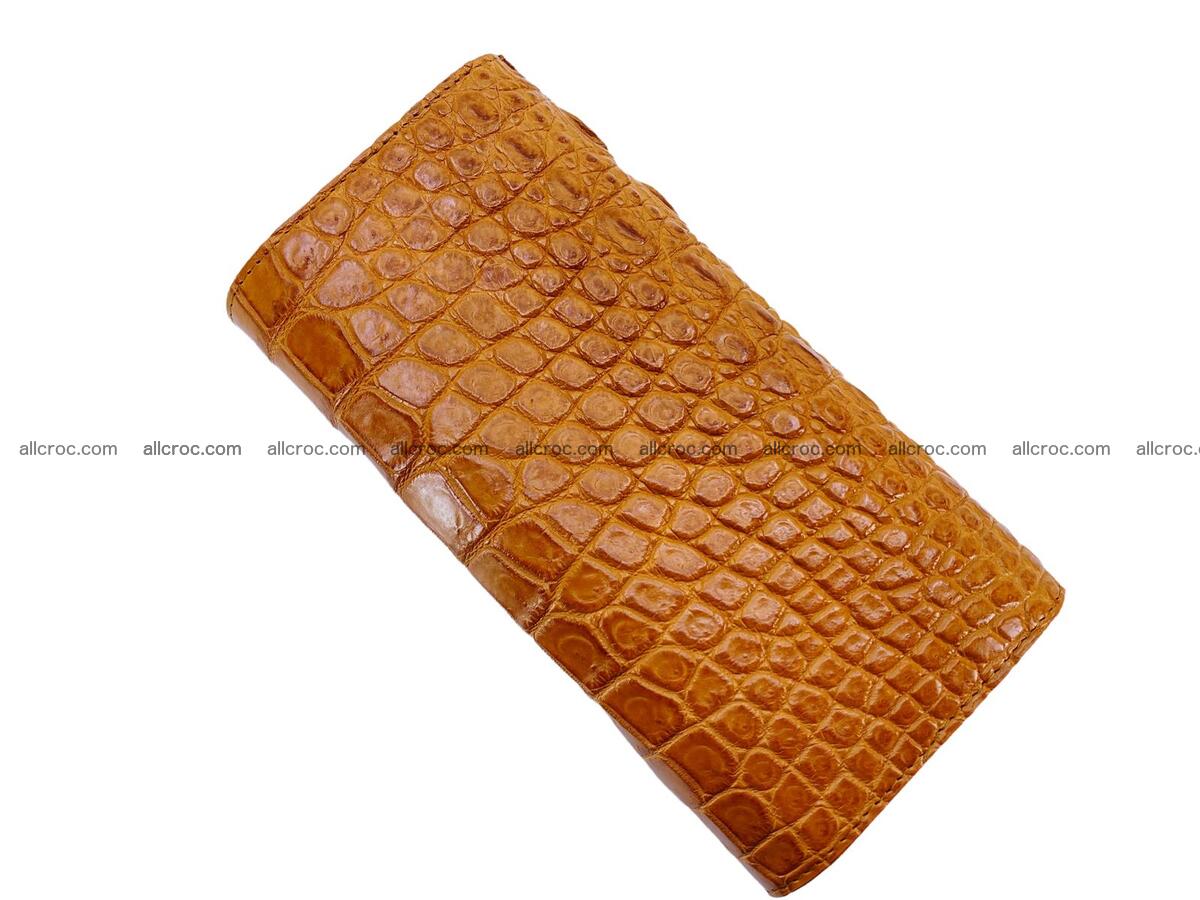 Women crocodile skin long wallet 2157 Foto 1