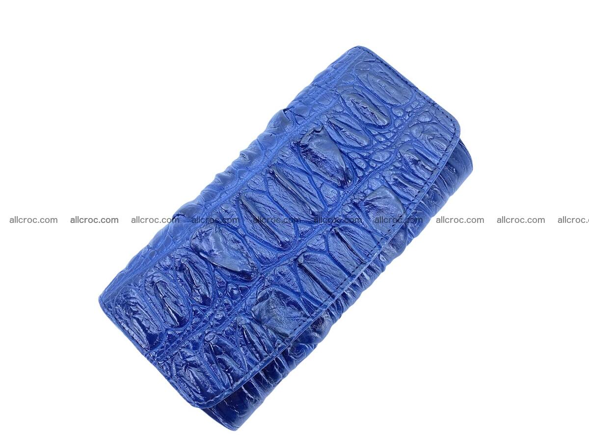 Women crocodile skin long wallet 2174 Foto 0