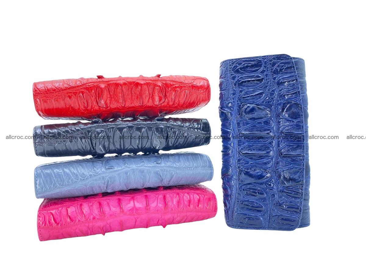 Women crocodile skin long wallet 2174 Foto 13