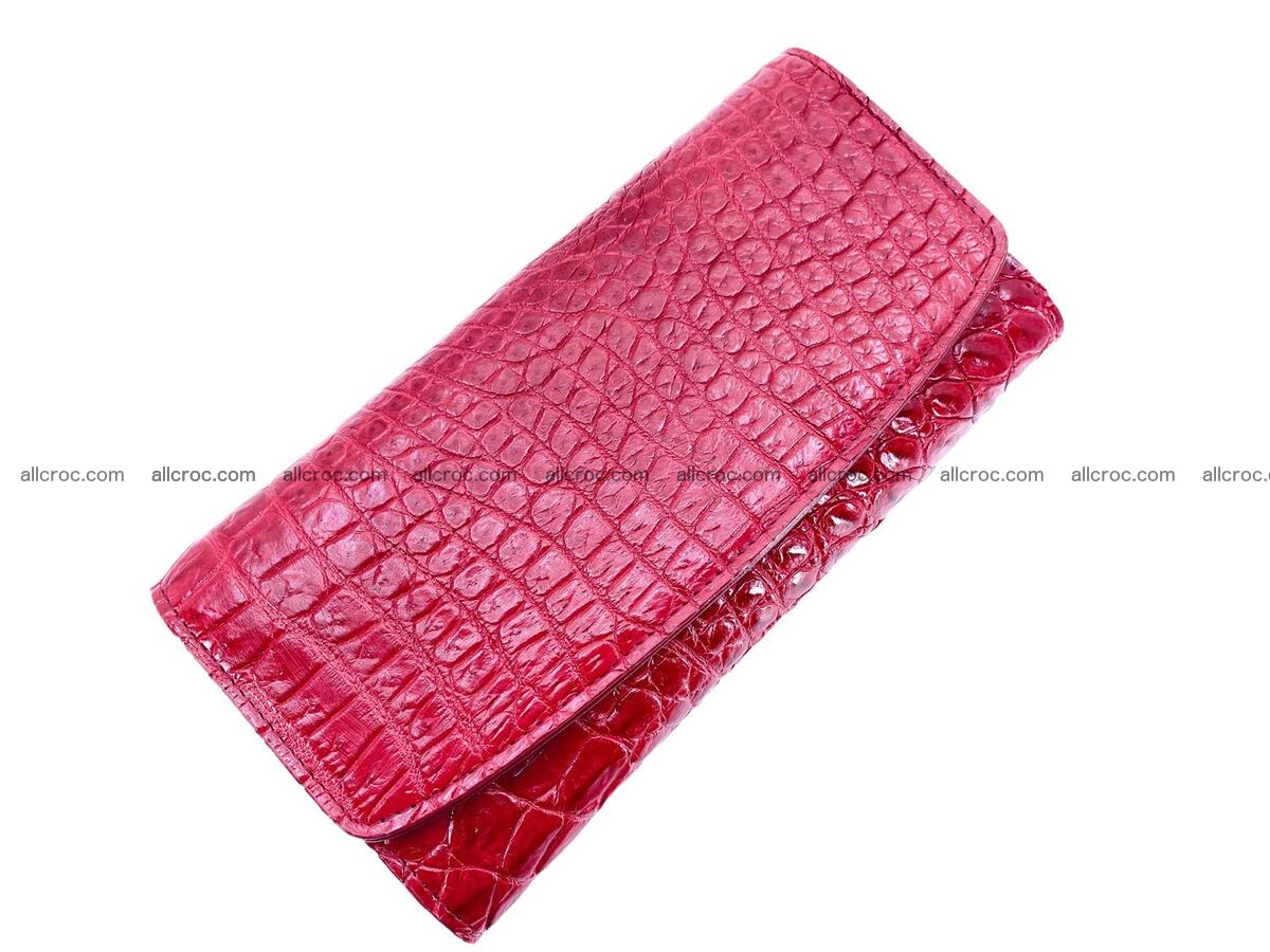 Women crocodile skin long wallet 2180 Foto 0