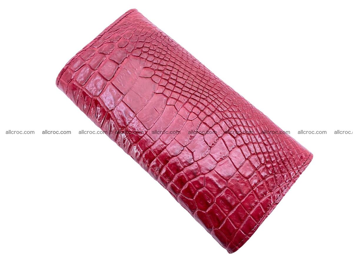 Women crocodile skin long wallet 2180 Foto 1