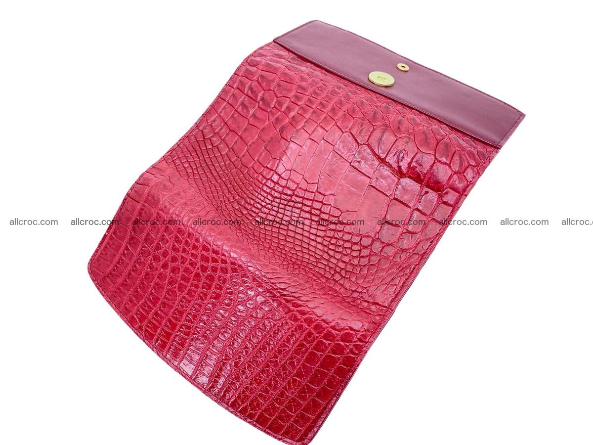 Women crocodile skin long wallet 2180 Foto 7