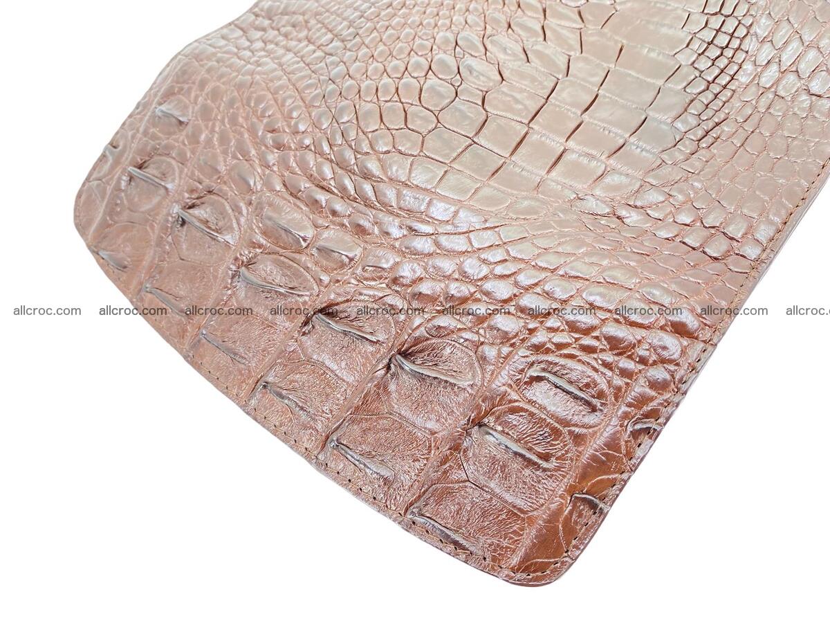 Women crocodile skin long wallet 2162 Foto 9