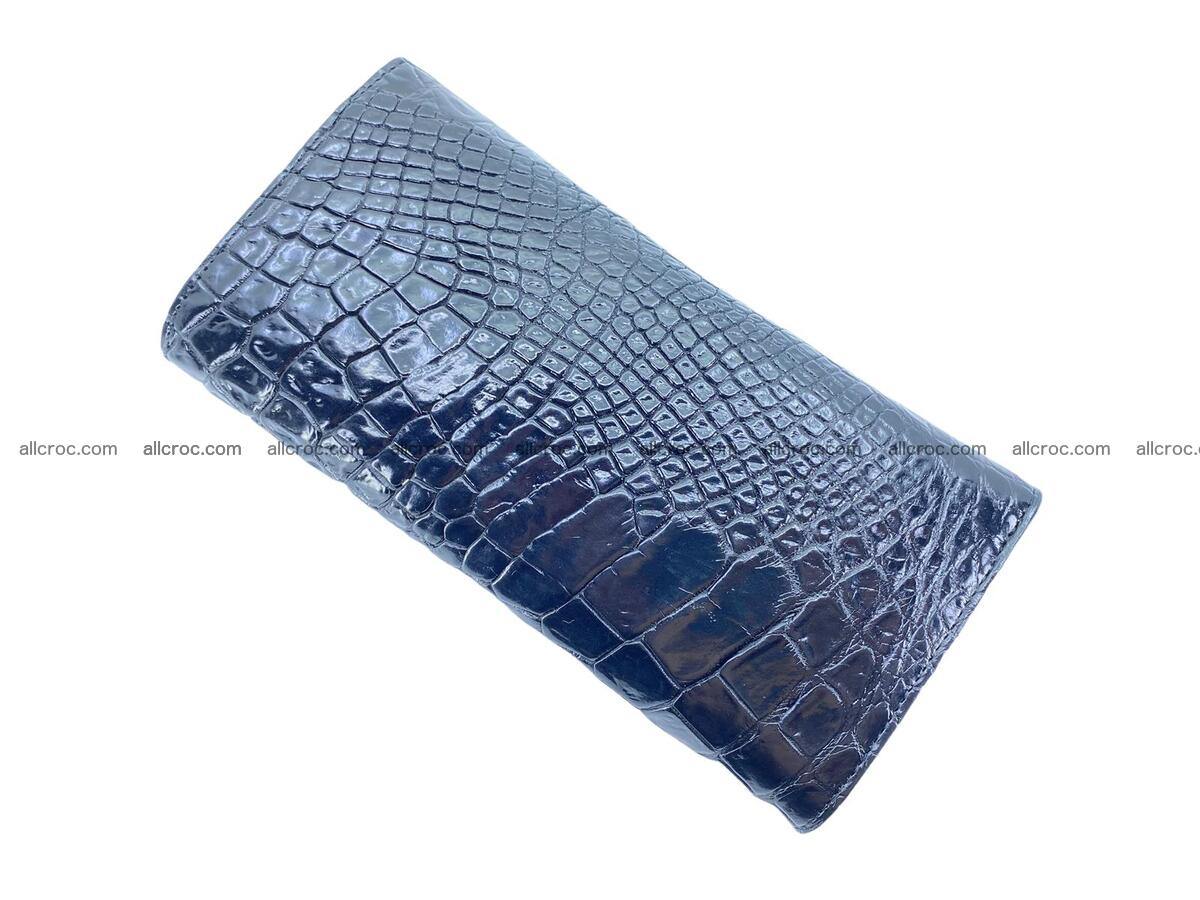 Women crocodile skin long wallet 2184 Foto 1
