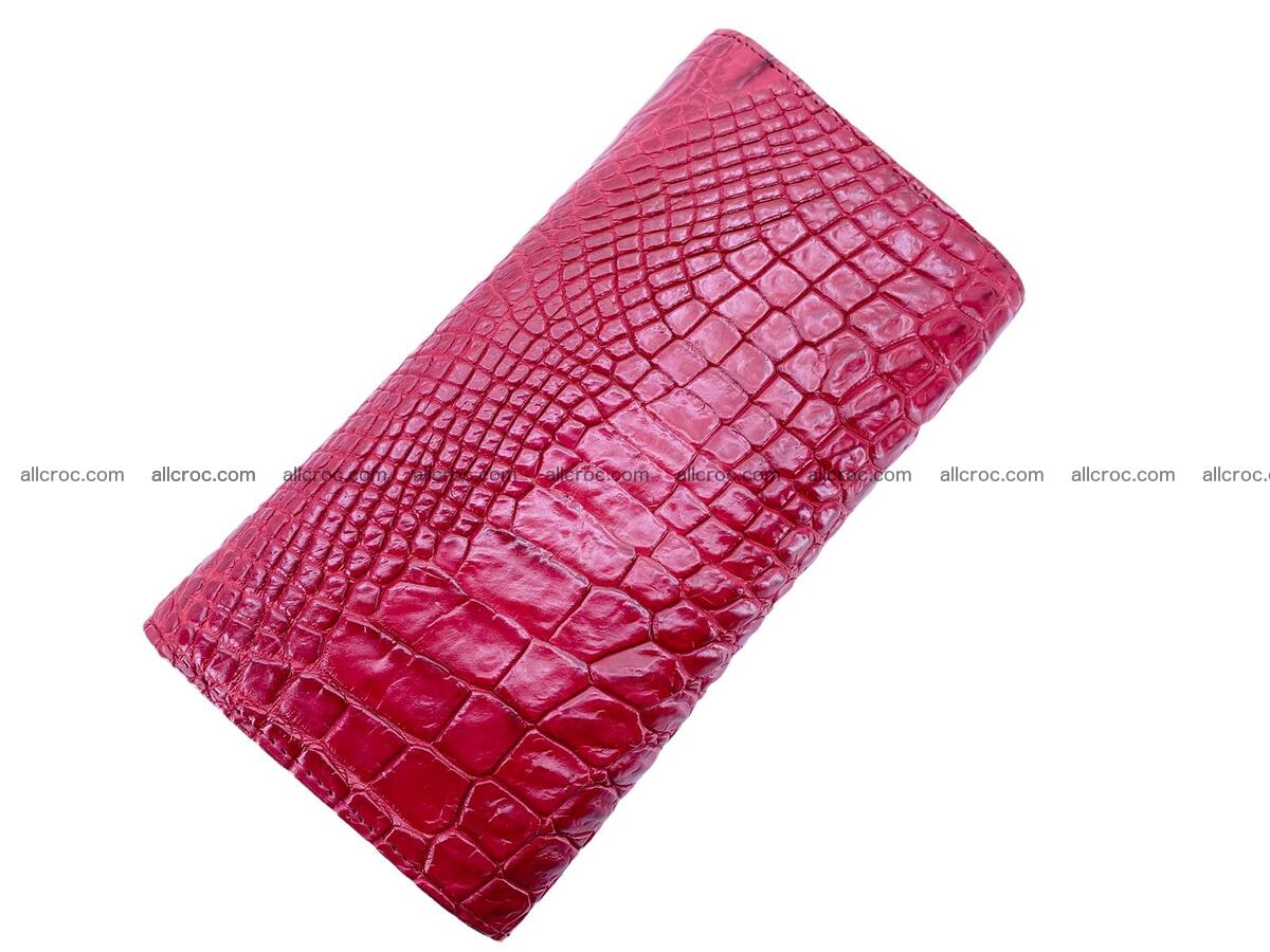 Women crocodile skin long wallet 2181 Foto 1