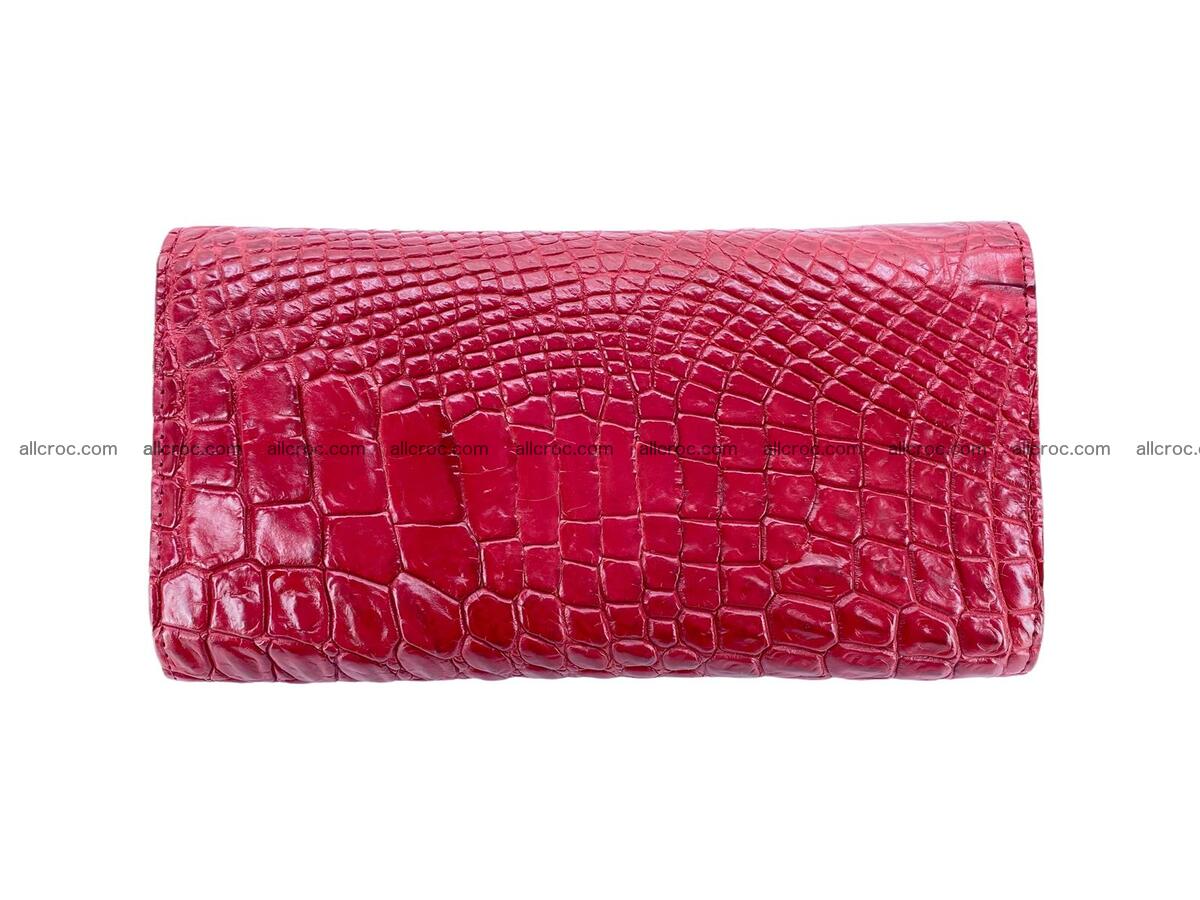 Women crocodile skin long wallet 2181 Foto 3