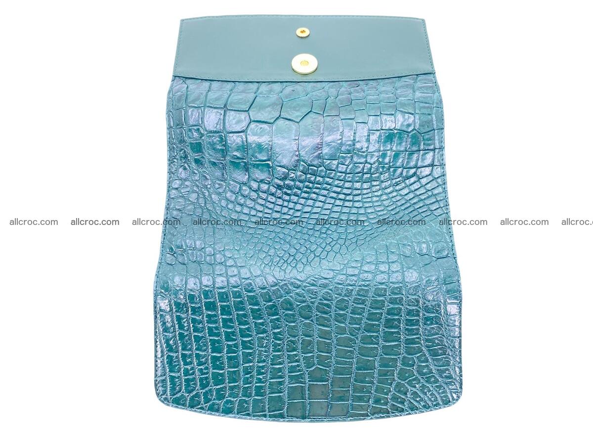 Women crocodile skin long wallet 2185 Foto 8