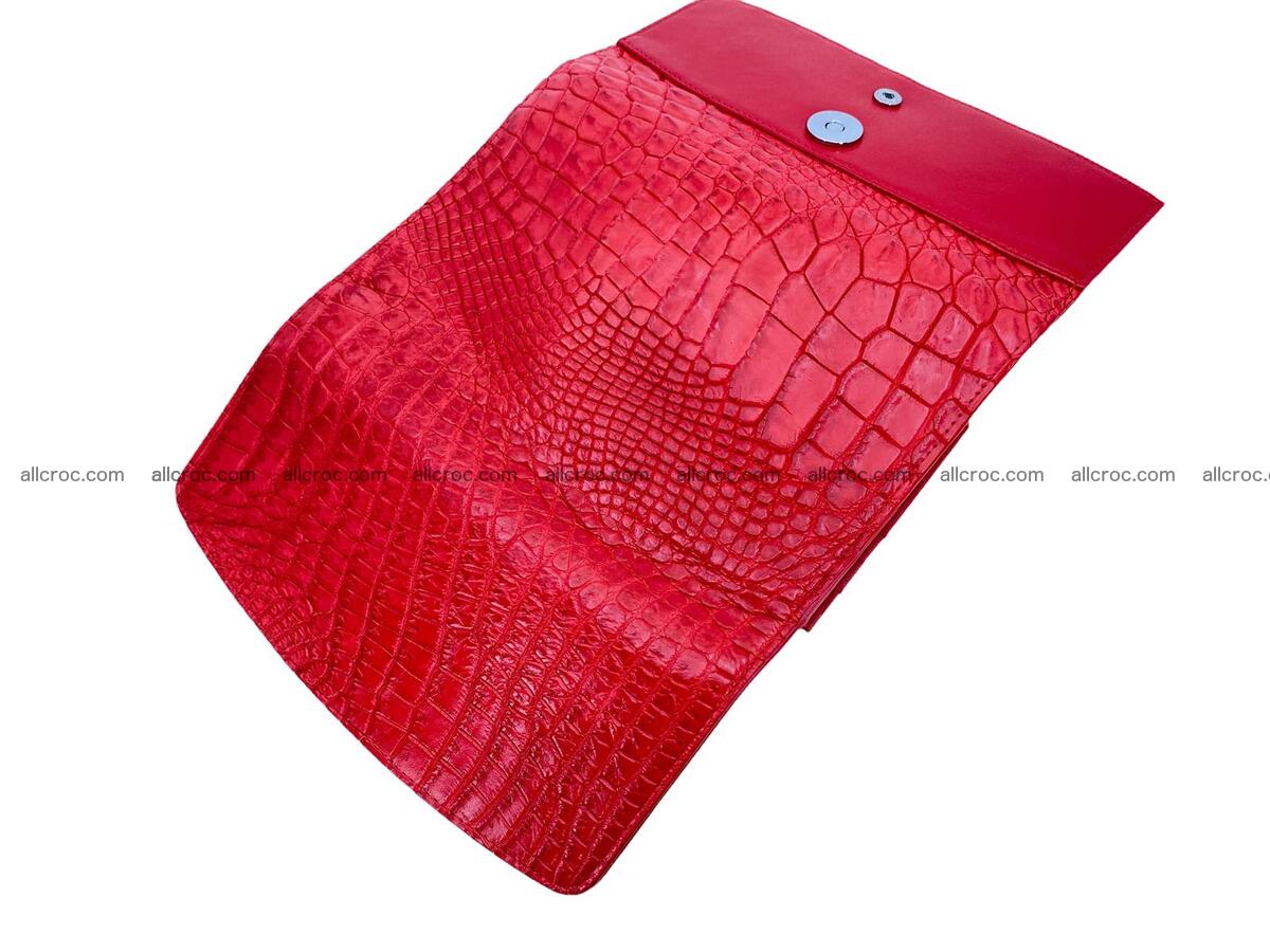 Women crocodile skin long wallet 2186 Foto 7