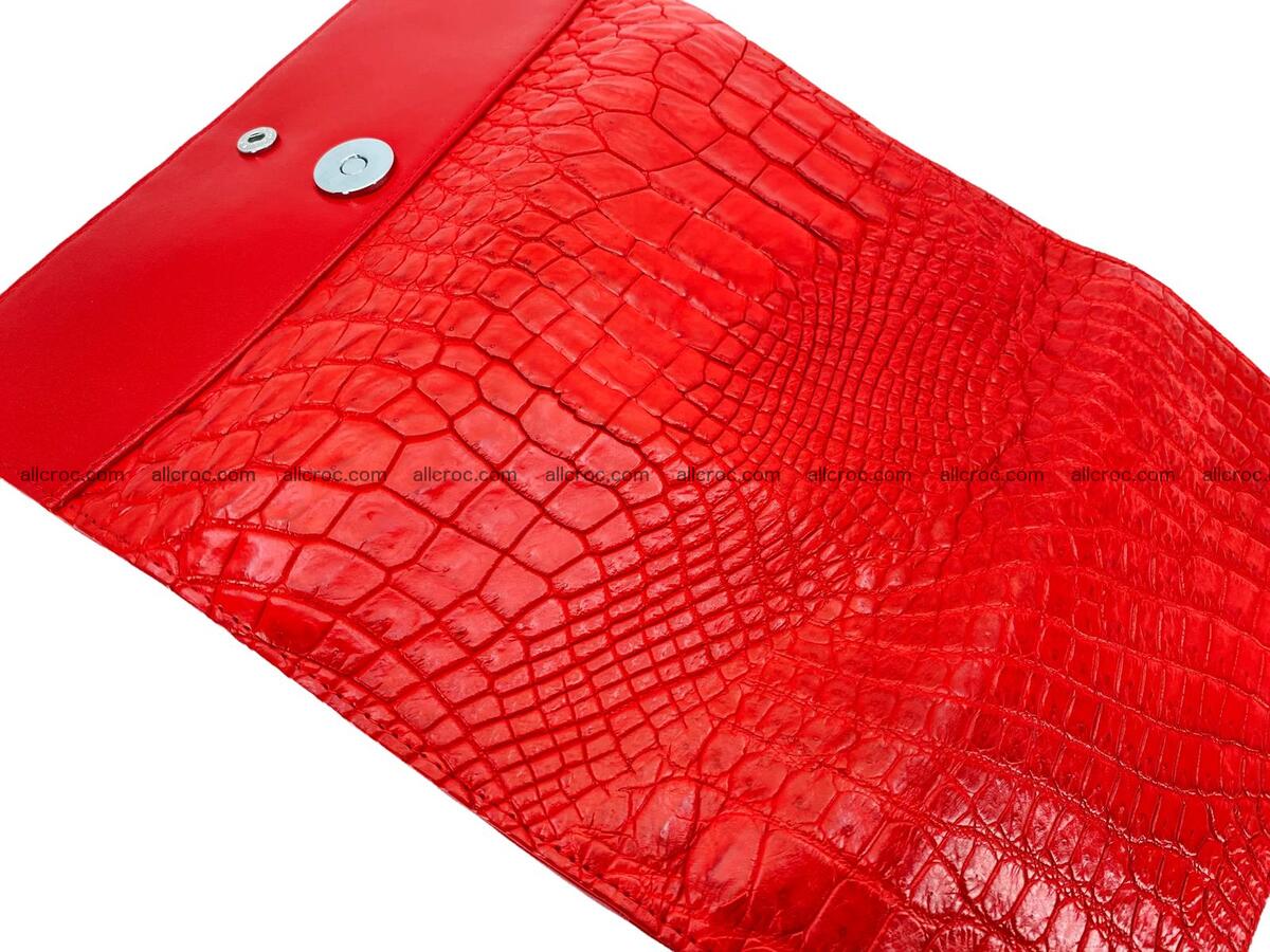 Women crocodile skin long wallet 2186 Foto 10