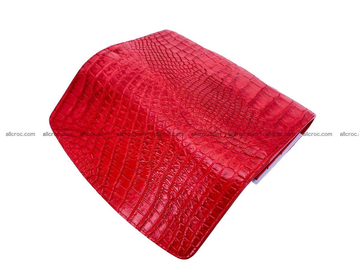 Women crocodile skin long wallet 2186 Foto 8