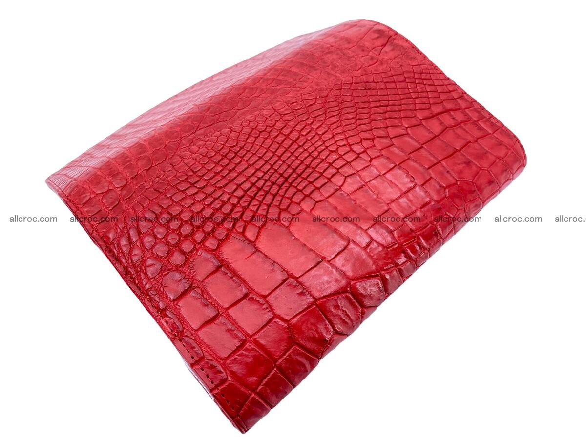 Women crocodile skin long wallet 2186 Foto 9