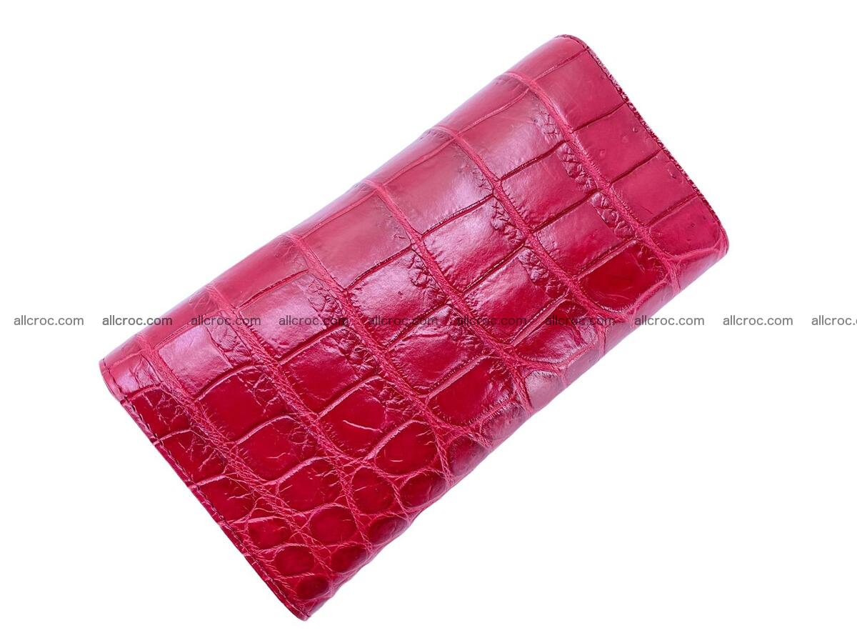 Women crocodile skin long wallet 2141 Foto 1