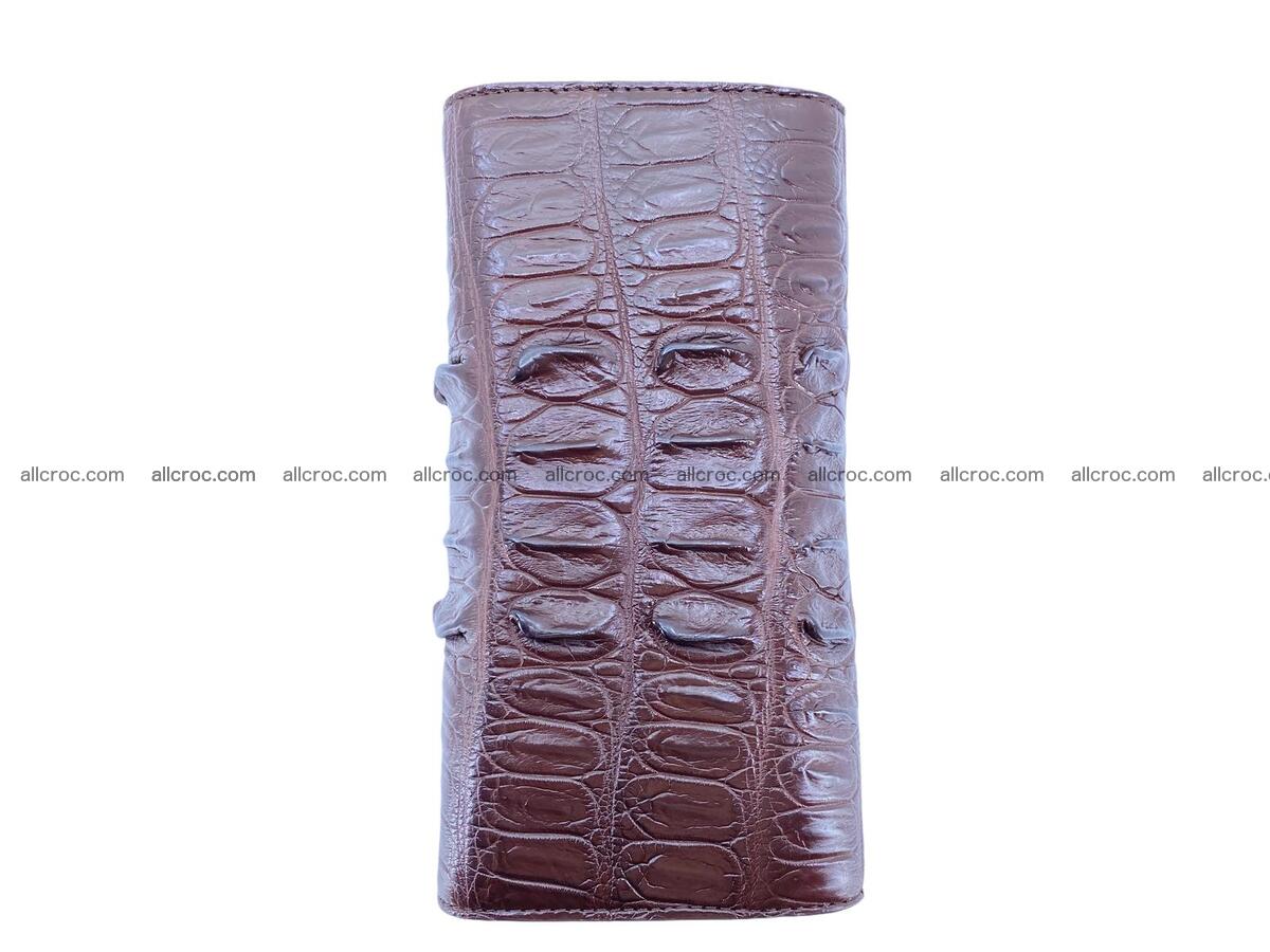 Women crocodile skin long wallet 2176 Foto 3
