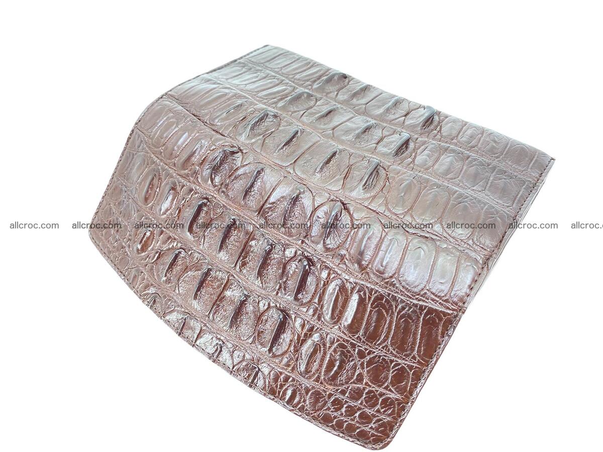 Women crocodile skin long wallet 2176 Foto 8