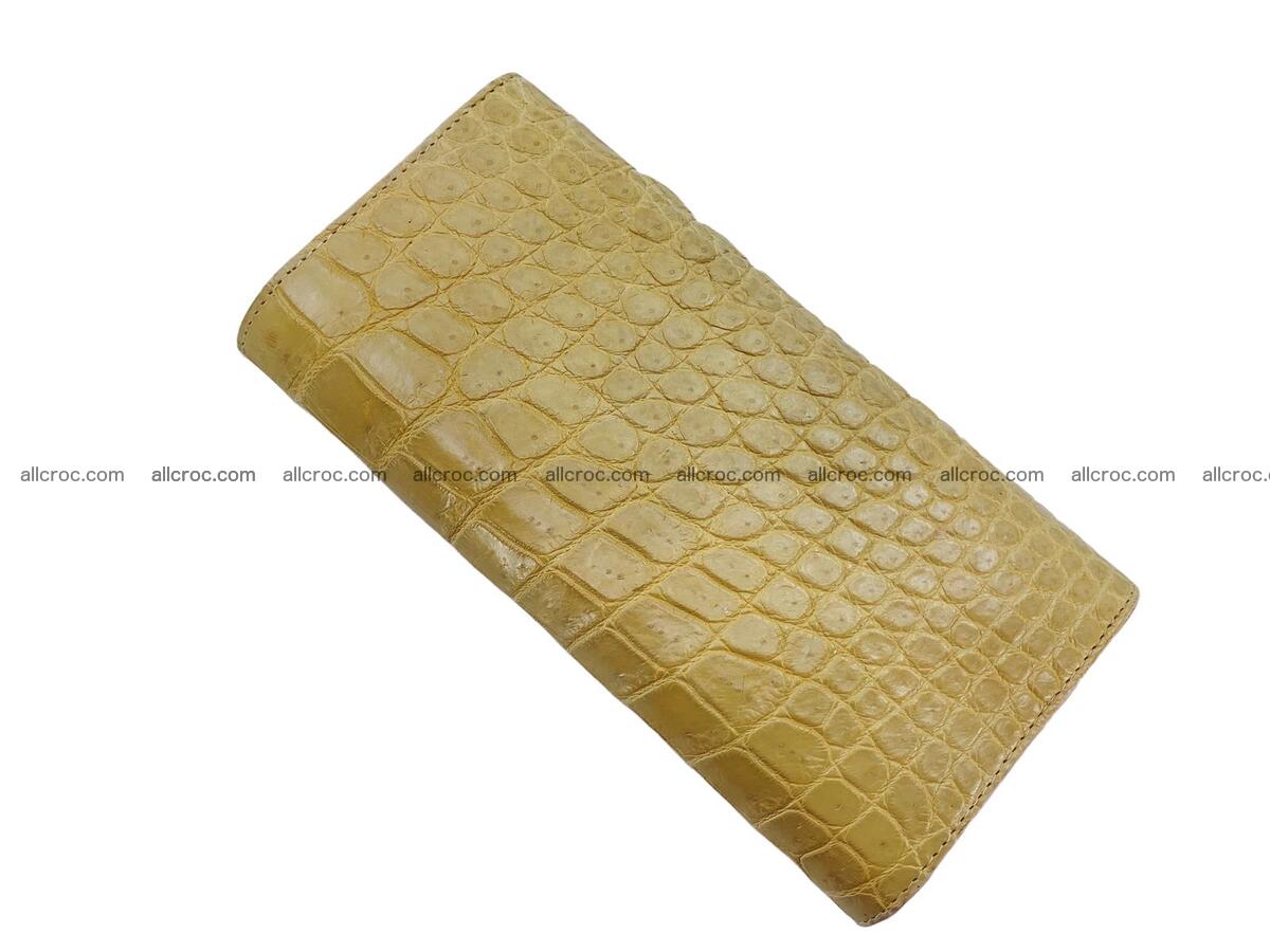 Women crocodile skin long wallet 2155 Foto 1