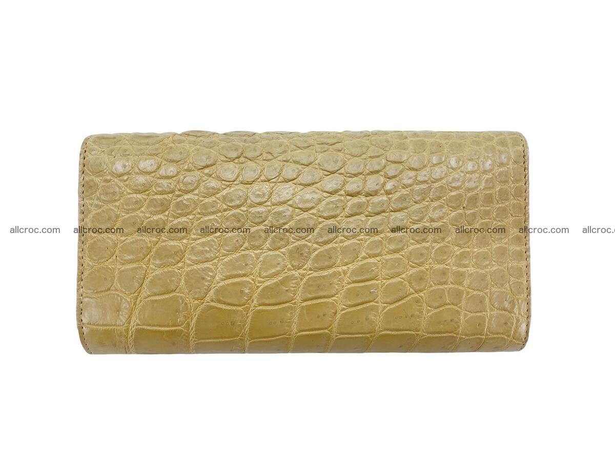 Women crocodile skin long wallet 2155 Foto 3