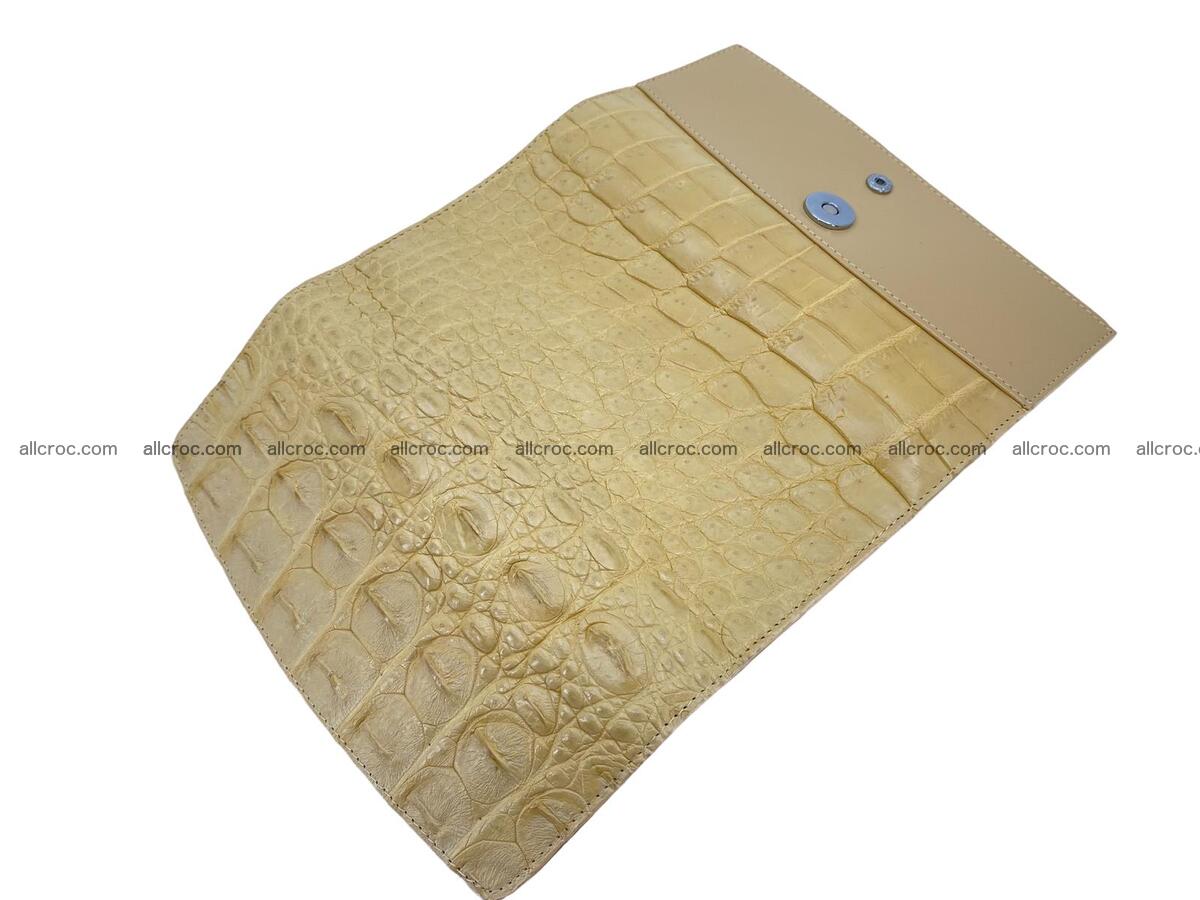 Women crocodile skin long wallet 2155 Foto 6