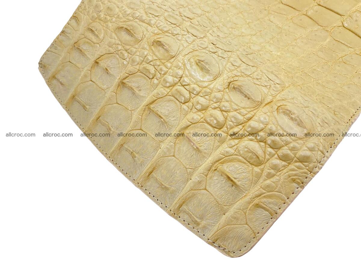 Women crocodile skin long wallet 2155 Foto 8