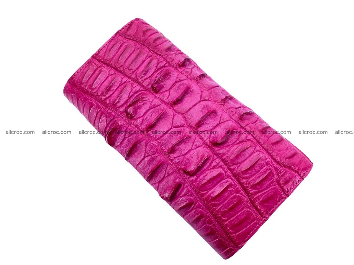 Women crocodile skin long wallet 2177 Foto 1