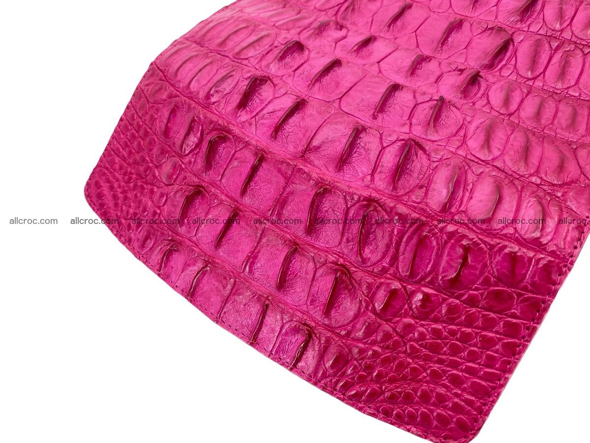 Women crocodile skin long wallet 2177 Foto 8