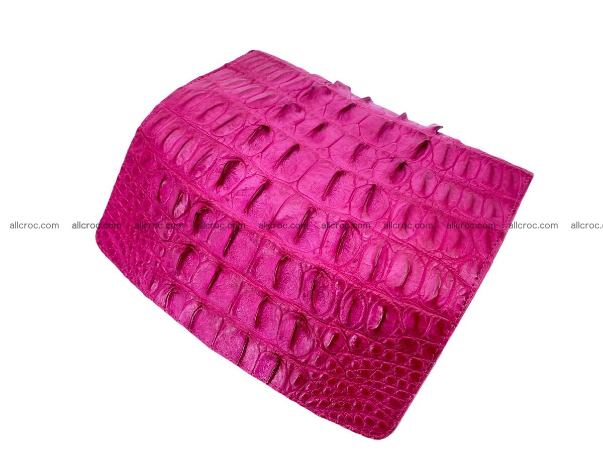 Women crocodile skin long wallet 2177 Foto 9