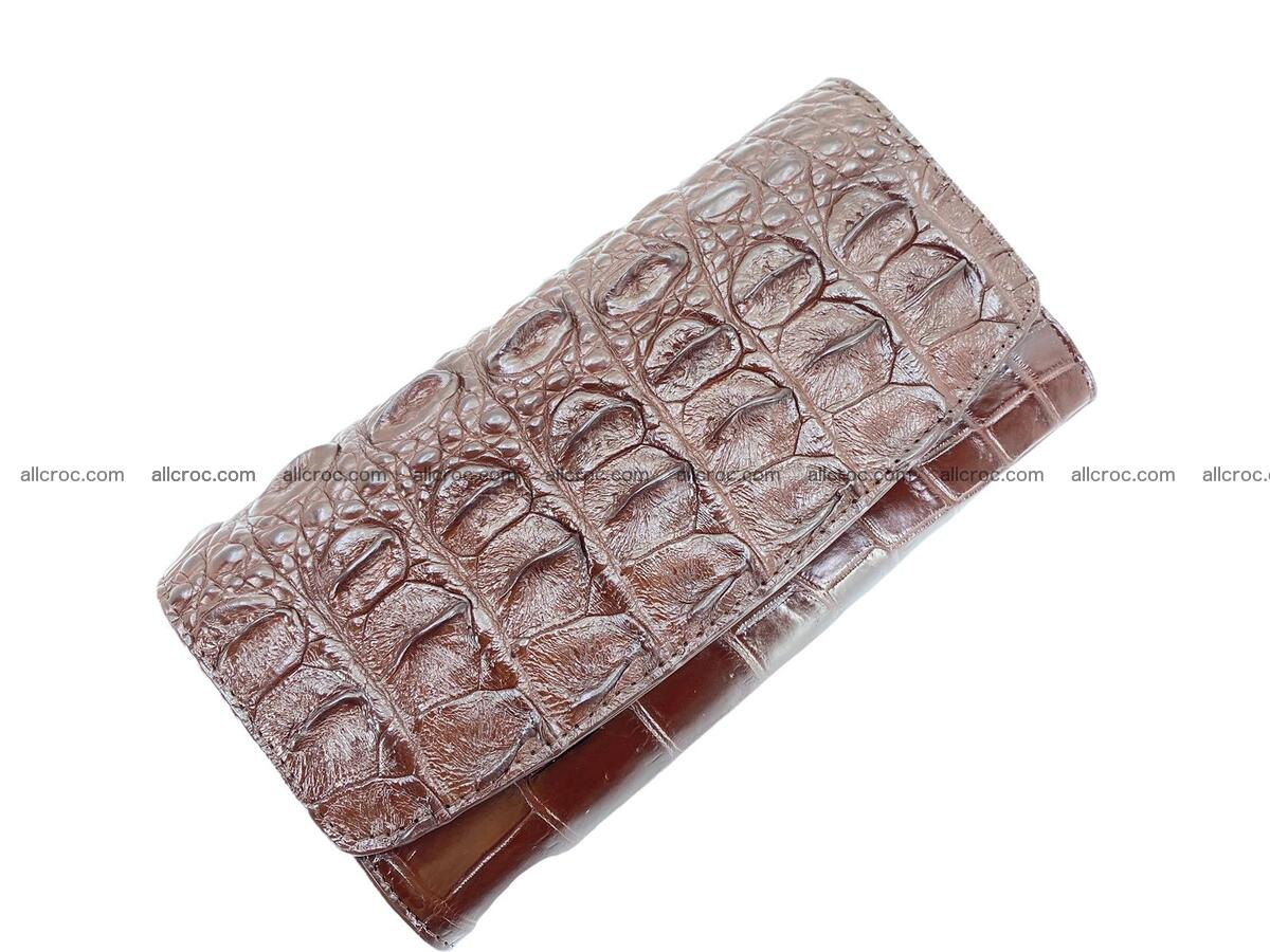 Women crocodile skin long wallet 2160 Foto 0