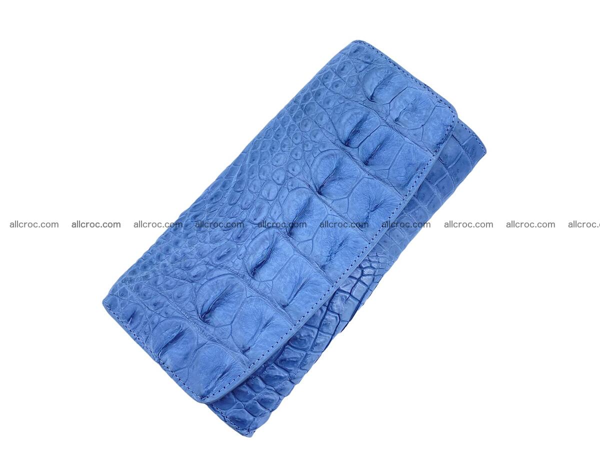 Women crocodile skin long wallet 2168 Foto 0