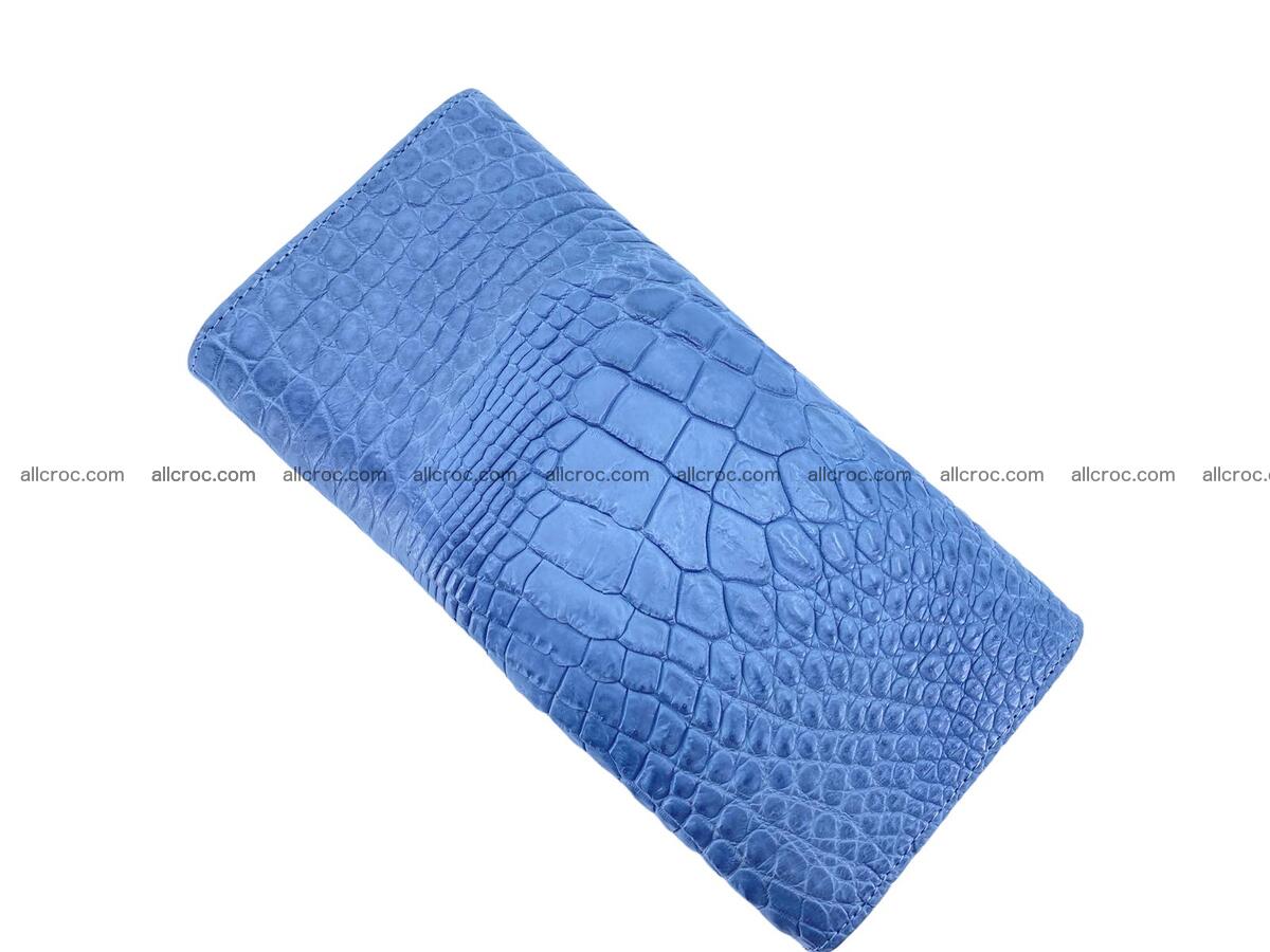 Women crocodile skin long wallet 2168 Foto 1