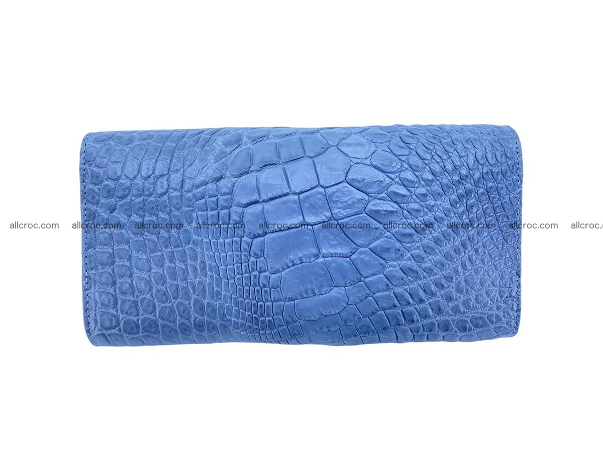 Women crocodile skin long wallet 2168 Foto 3
