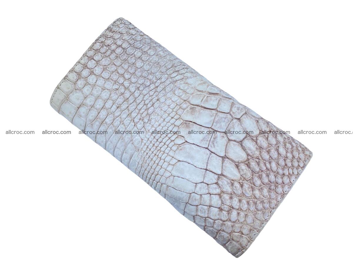 Women crocodile skin long wallet 2165 Foto 1