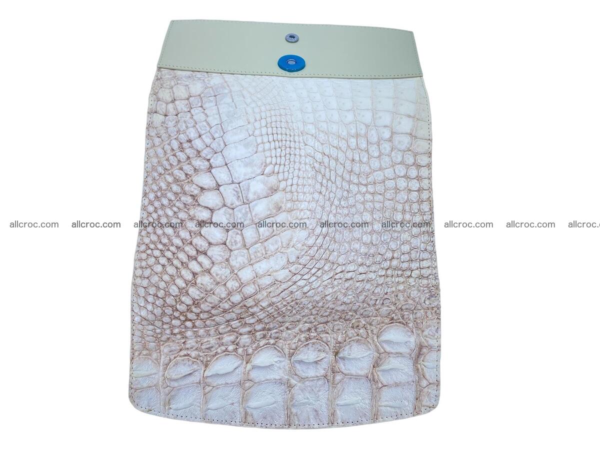Women crocodile skin long wallet 2165 Foto 7