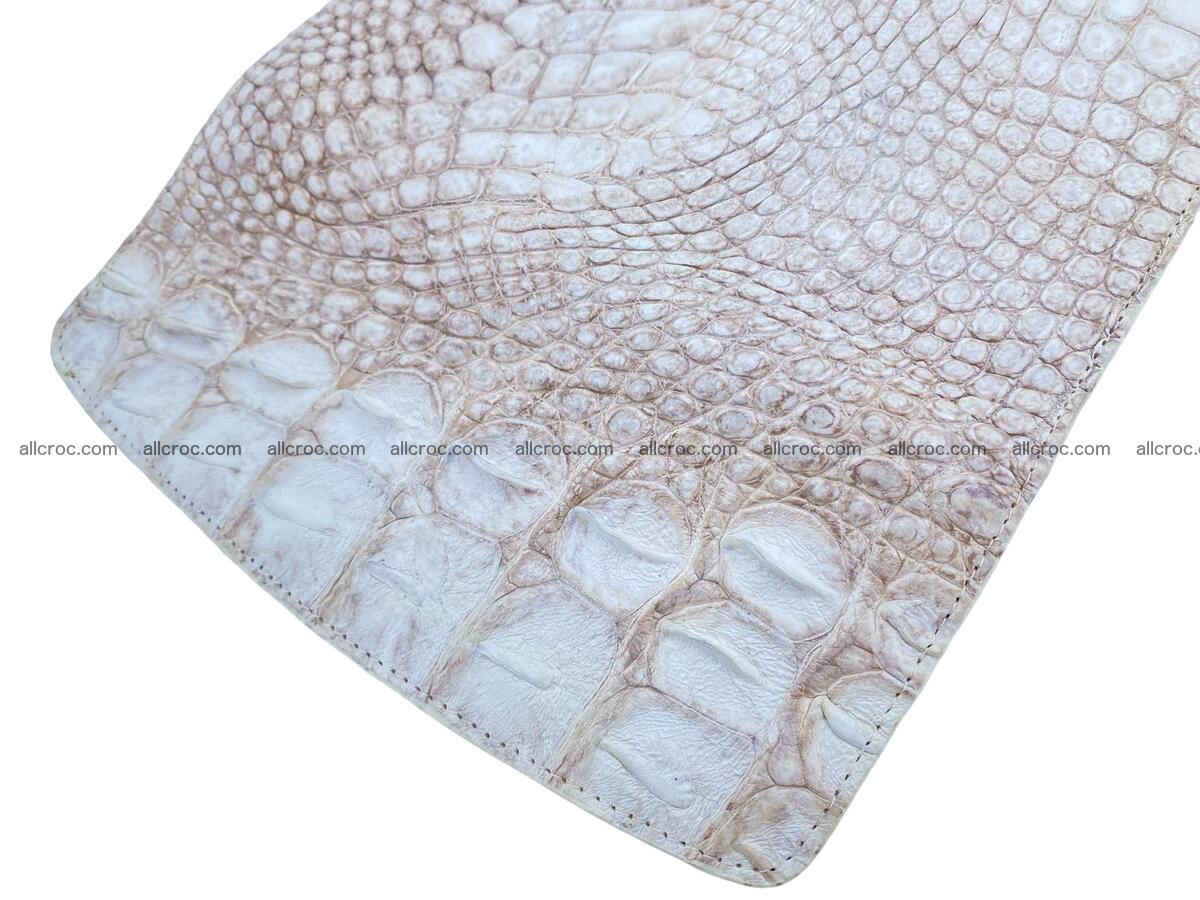 Women crocodile skin long wallet 2165 Foto 9