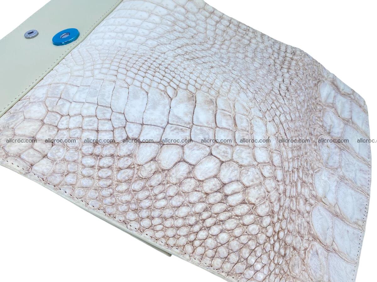 Women crocodile skin long wallet 2165 Foto 8
