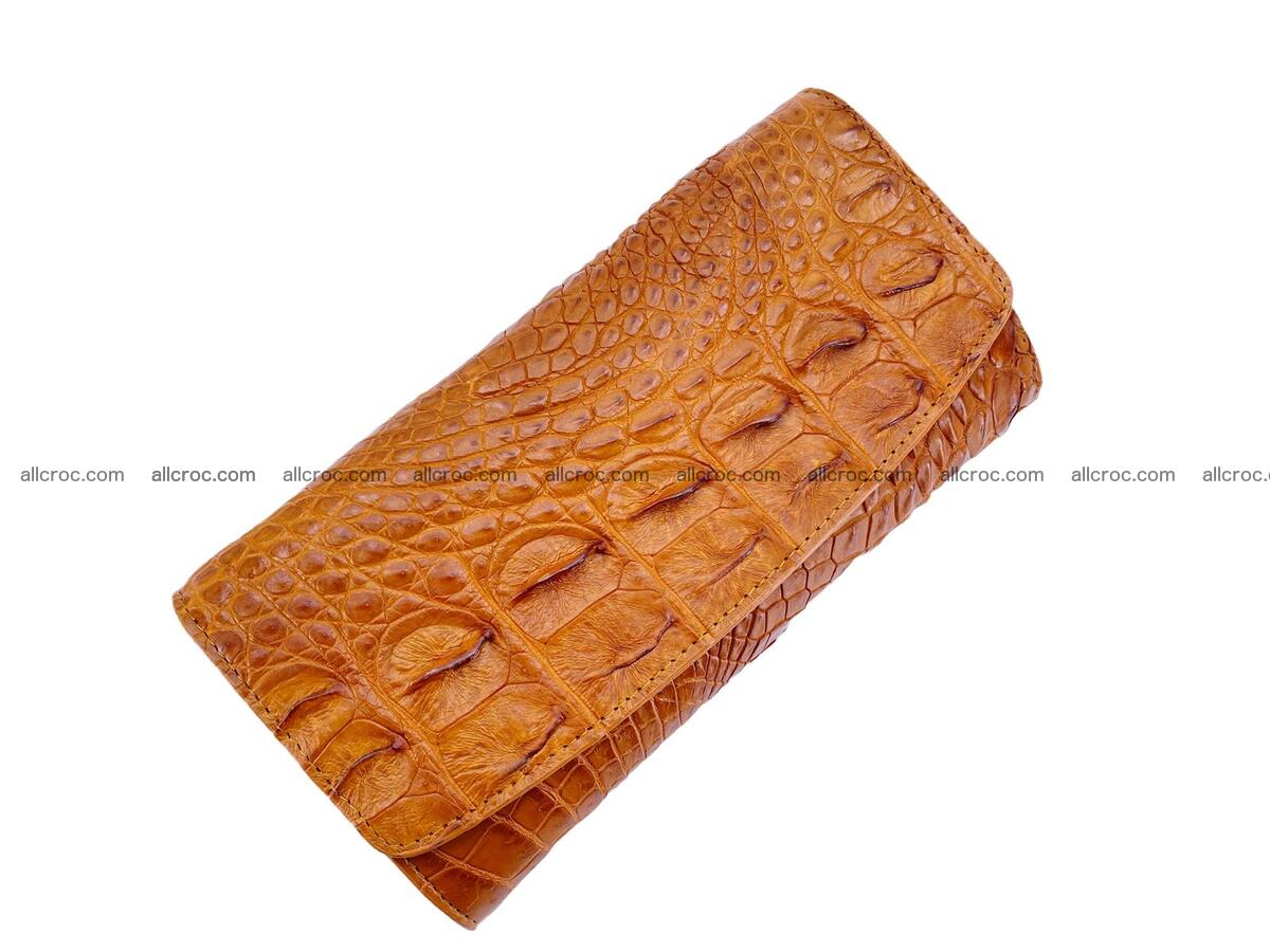 Women crocodile skin long wallet 2166 Foto 0