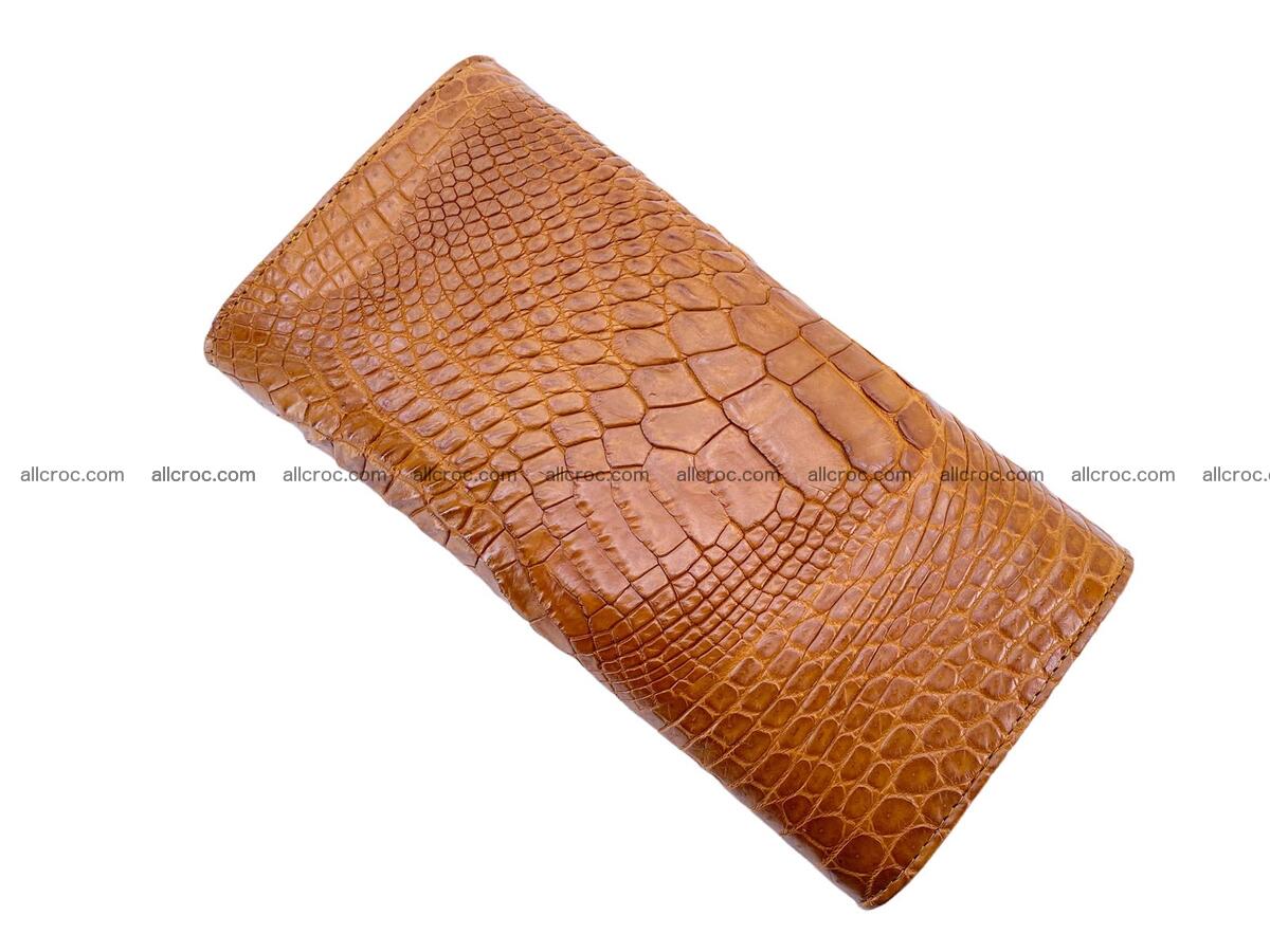 Women crocodile skin long wallet 2166 Foto 1