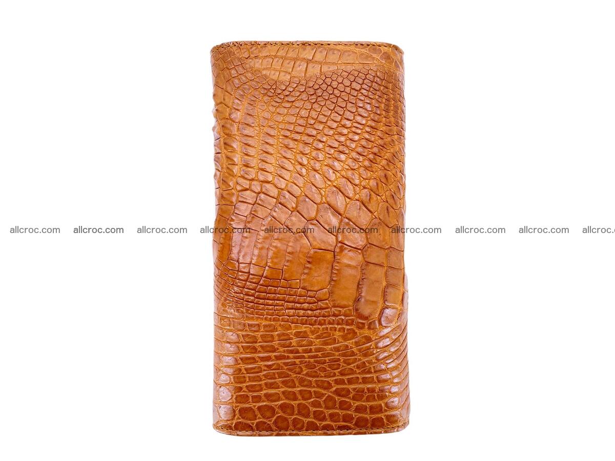 Women crocodile skin long wallet 2166 Foto 3