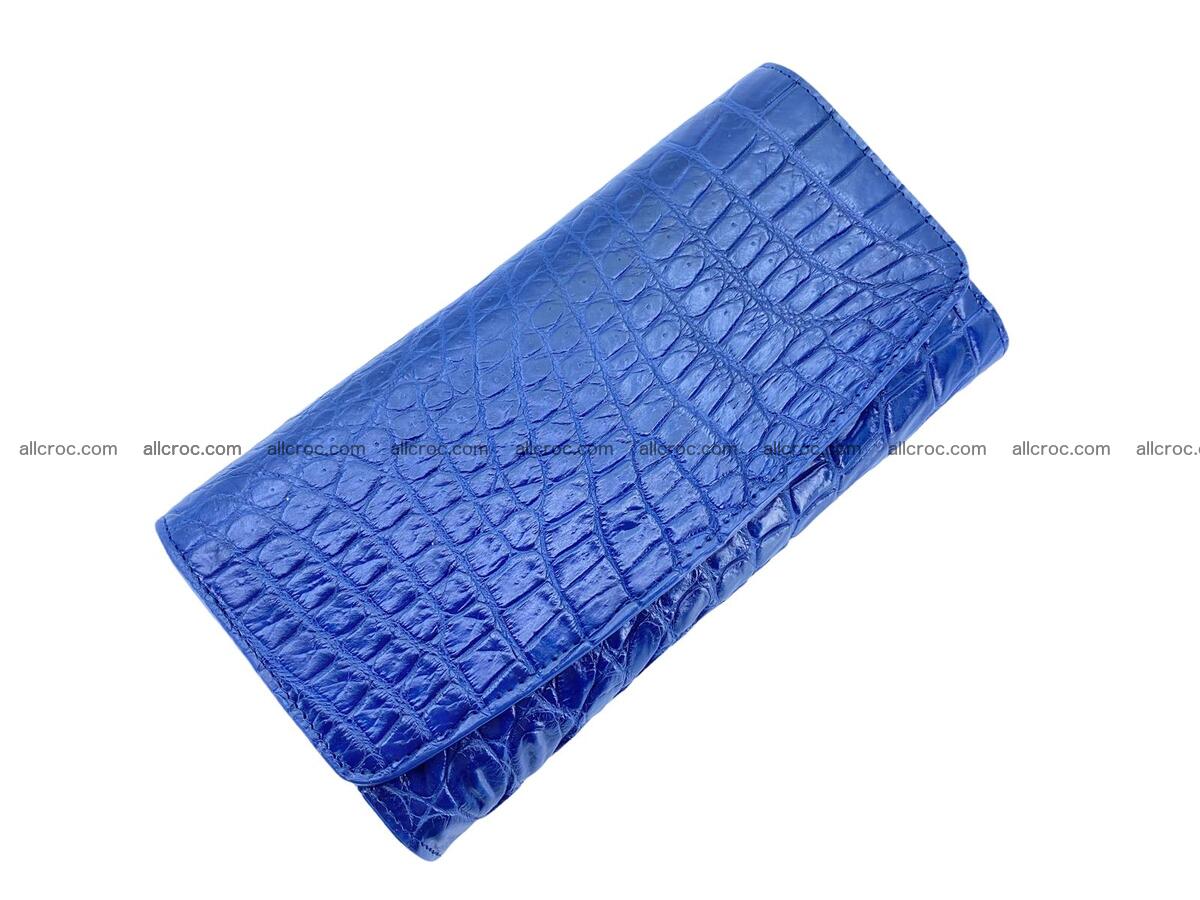 Women crocodile skin long wallet 2187 Foto 0